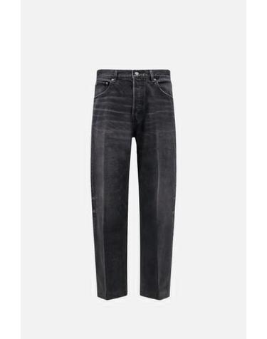 [해외직구][E32]셀린느 RP0JQ932FGDN6 남성 진 데님 팬츠 청바지 바지 트라우져 로고 CELINE Boyfriend Black Denim Jeans