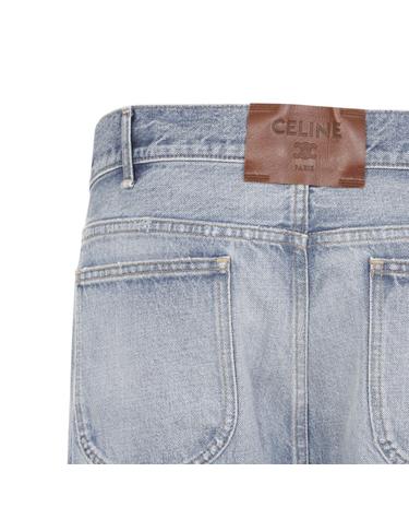 [해외직구][D14]셀린느 RP08G930F GN02 PISMO DESTROYED 남성 데님진 청바지 하의 Celine 001 Slim Jeans