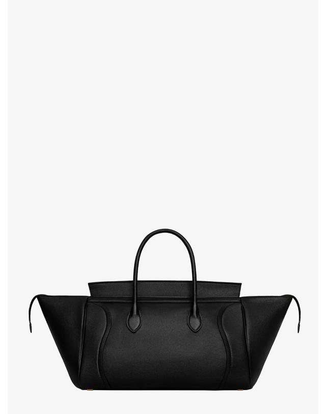셀린느 [해외직구][N85]셀린느 L108K3056 여성 토트백 쇼퍼백 탑핸들백 CELINE Luggage leather handbag with logo lettering on the front 착용컷