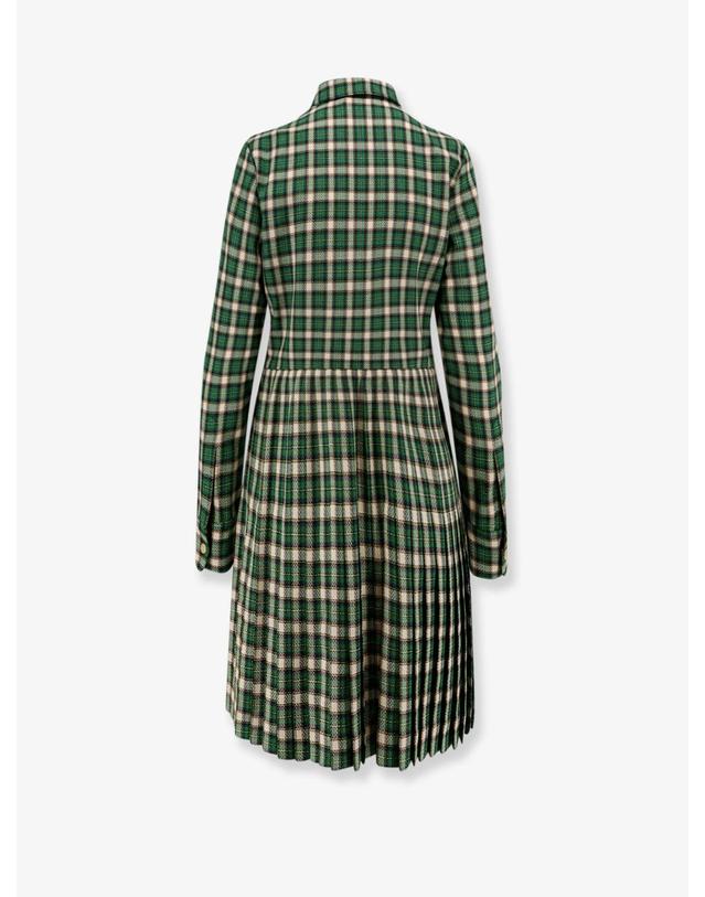 셀린느 [해외직구][N85]셀린느 RR0CE0231 여성 원피스 드레스 점프수트 CELINE Tartan wool mini dress 착용컷