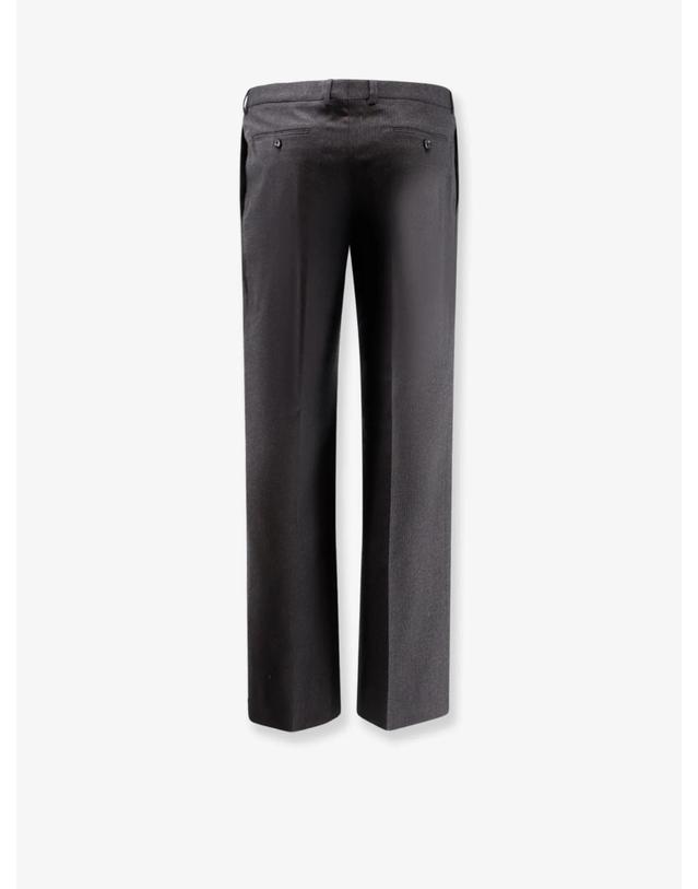 셀린느 [해외직구][N85]셀린느 RP05J772W 남성 바지 팬츠 데님 CELINE Pinstripe wool trousers 착용컷