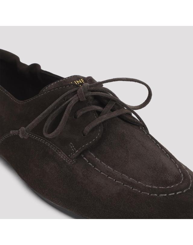 셀린느 [해외직구][D14]셀린느 368097029 19DK DARK BROWN 남성 로퍼 모카신 단화 Celine Lace Up Loafer 착용컷