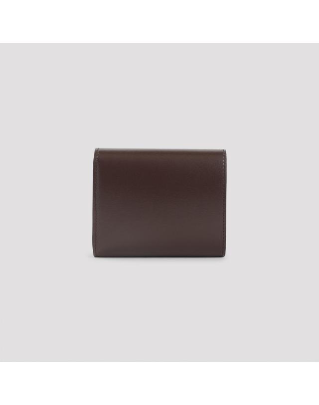 셀린느 [해외직구][D14]셀린느 10D783DPV 18CH CHESTNUT 여성 지갑 월렛 카드지갑 Celine Small Flap Wallet 착용컷