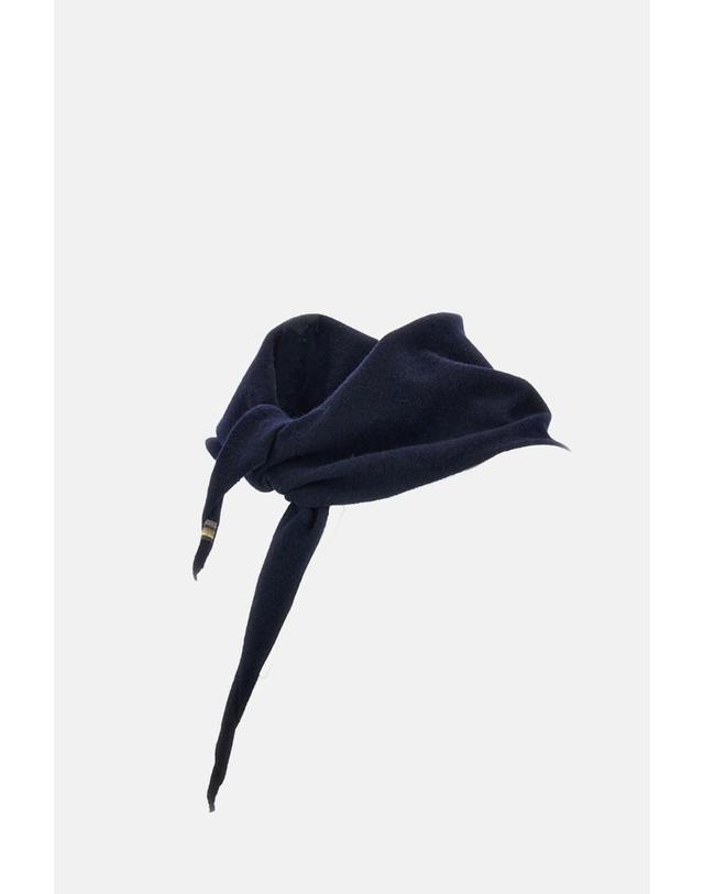 익스트림 캐시미어 엑스 [해외직구][G95]Extreme Cashmere X 03500101FE10NAVY 여성 모자 스카프 주얼리 가방 N 35 BANDANA TRIANGLE SCARF 착용컷