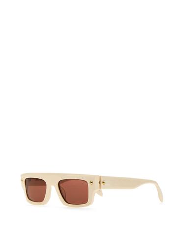 [해외직구][X45]알렉산더 맥퀸 760617J0749 9132 여성 선글라스 안경 아이웨어 Ivory acetate sunglasses