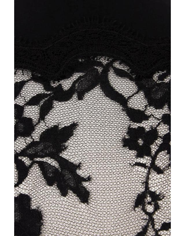 알렉산더 맥퀸 [해외직구][W63]알렉산더 맥퀸 A006NFQLAFR 1000 여성 원피스 드레스 Abito in modal stretch nero 착용컷