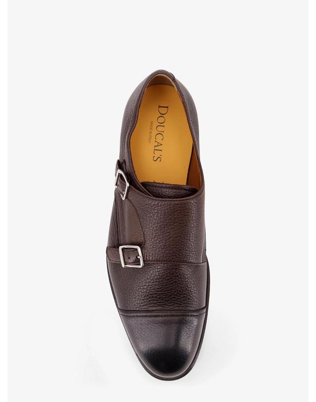 듀칼 [해외직구][N85]DOUCALS DU3599ORVXUF054 남성 로퍼 뮬 단화 에스빠듀 DOUCALS Leather double buckle loafers 착용컷