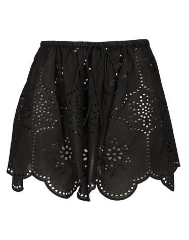 [해외직구][A94]MATTEAU BMNSKBLK 여성 스커트 치마 MATTEAU MATTEAU Broderie Mini Skirt