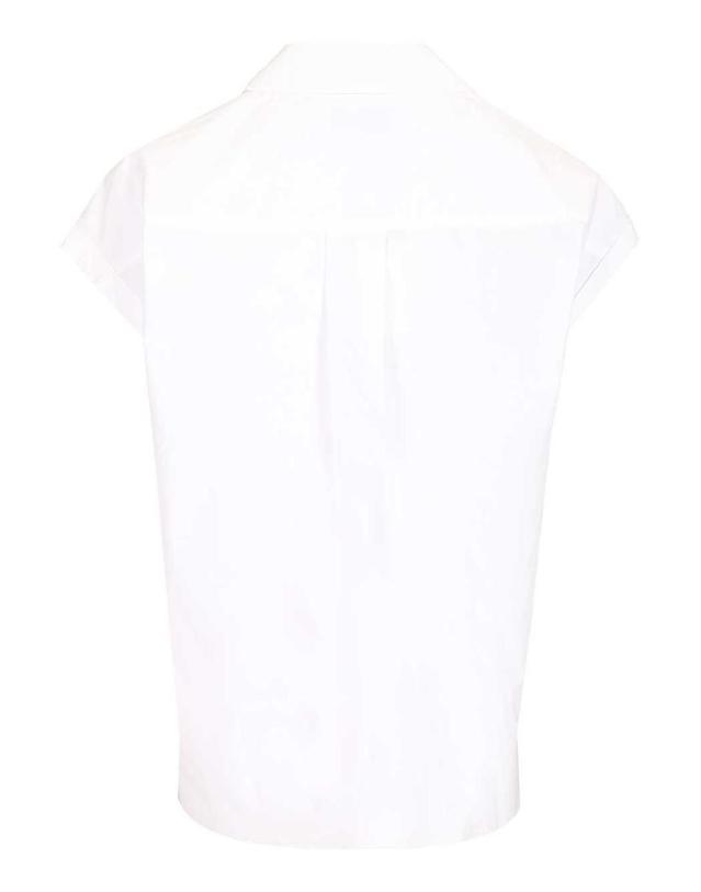 마티유 [해외직구][A94]MATTEAU RSLSHWHI 여성 셔츠 블라우스 MATTEAU MATTEAU Relaxed Sleeveless Shirt 착용컷