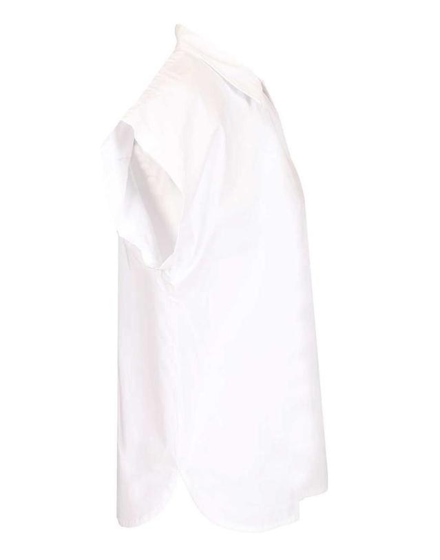 마티유 [해외직구][A94]MATTEAU RSLSHWHI 여성 셔츠 블라우스 MATTEAU MATTEAU Relaxed Sleeveless Shirt 착용컷
