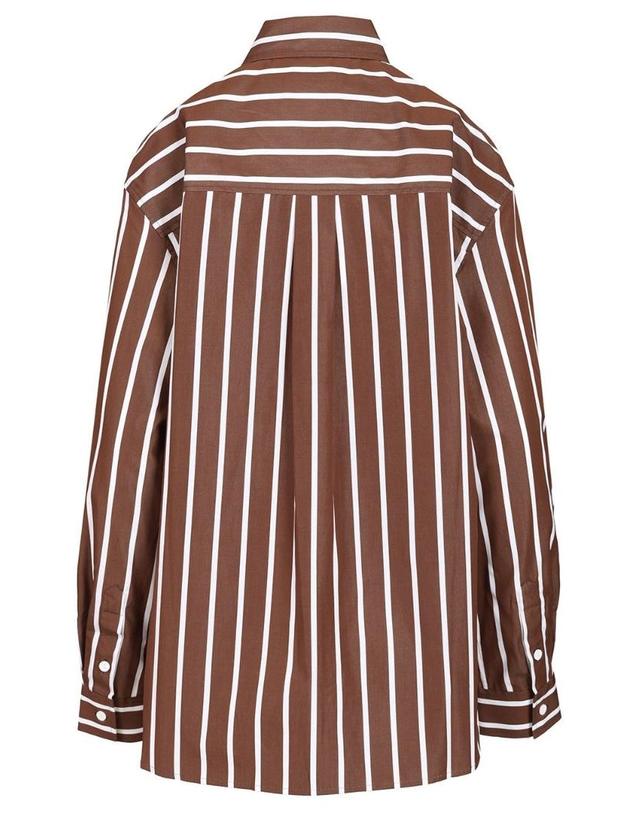 마티유 [해외직구][A94]MATTEAU CLSSHCHC STR 여성 셔츠 블라우스 MATTEAU MATTEAU Classic Stripe Shirt 착용컷