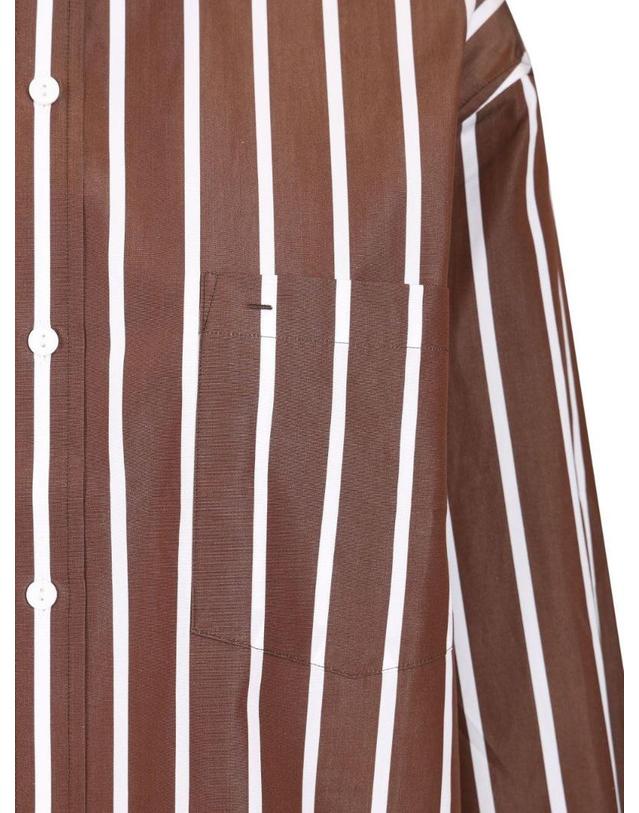 마티유 [해외직구][A94]MATTEAU CLSSHCHC STR 여성 셔츠 블라우스 MATTEAU MATTEAU Classic Stripe Shirt 착용컷