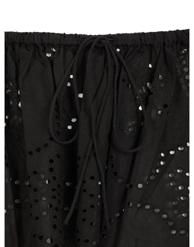 마티유 [해외직구][A94]MATTEAU BMNSKBLK 여성 스커트 치마 MATTEAU MATTEAU Broderie Mini Skirt 착용컷
