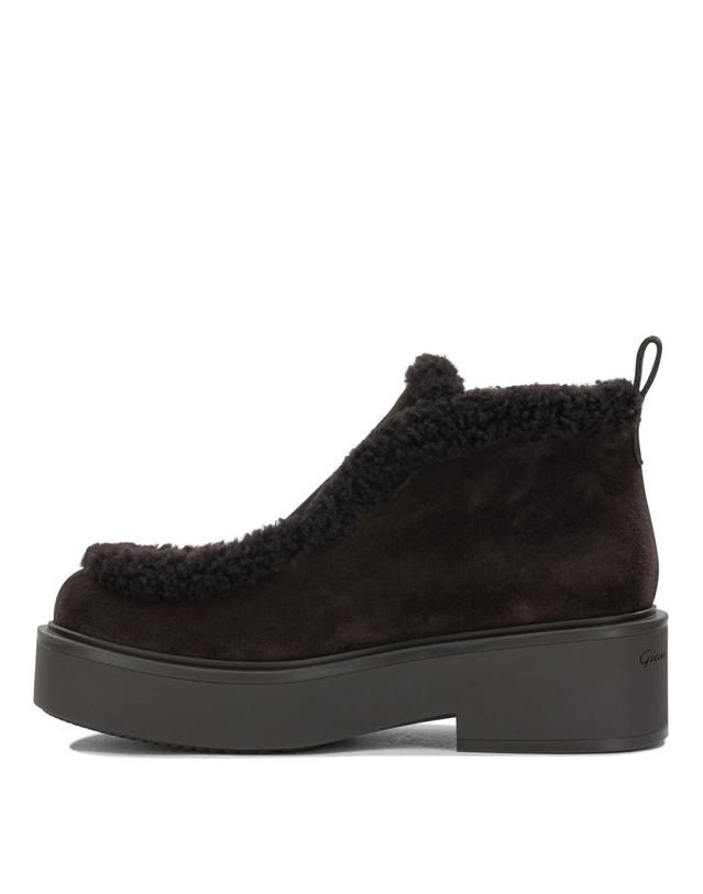지안비토로시 [해외직구][V90]지안비토 로시 G0563620GOMSFUMOMO 여성 부츠 앵클부츠 롱부츠 레인부츠 Yari Pull On Ankle Boots 착용컷