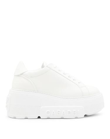 [해외직구][Q11]CASADEI 2X894U0701SALEN9999 여성 스니커즈 WHITE LEATHER NEXUS SNEAKERS
