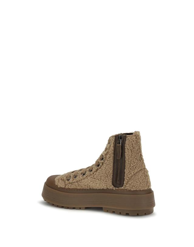까사데이 [해외직구][K68]CASADEI 2X150C0511C31122621 CARAMELLO 여성 스니커즈 단화 운동화 슈즈 Explorer boucle Sneakers 착용컷