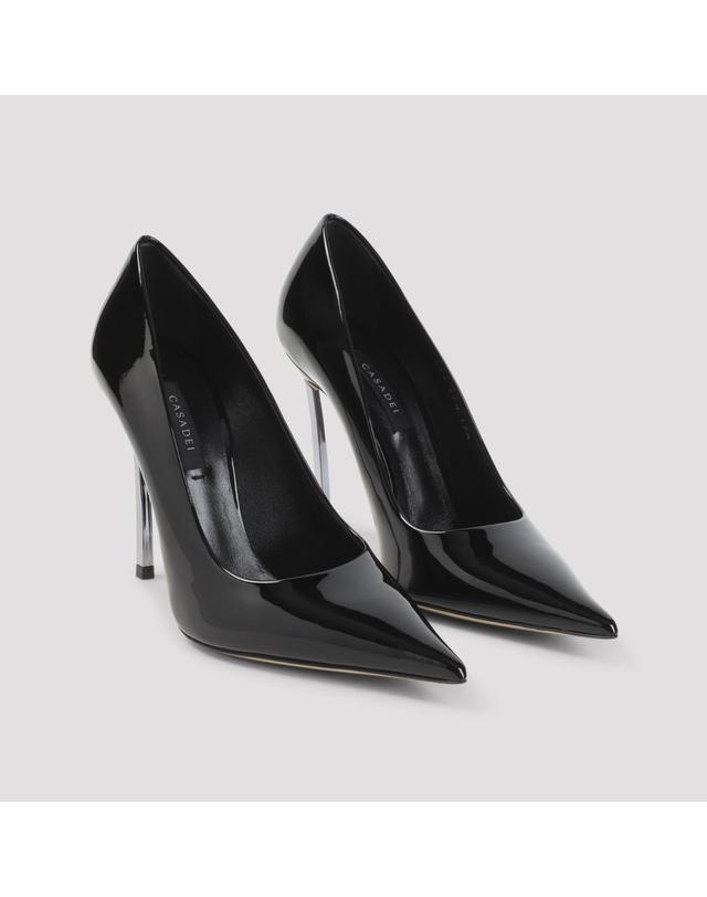 까사데이 [해외직구][D14]CASADEI 1F940X100MC14449000 NERO 여성 펌프스 하이힐 슬링백 Casadei Superblade 착용컷