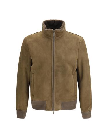 [해외직구][K68]SALVATORE SANTORO 51625U ARMY 남성 자켓 베스트 봄버 파카 블레이저 High neck Suede Jacket