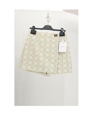 [해외직구][K68]디올 611P45A7898 0891 여성 반바지 버뮤다팬츠 숏팬츠 쇼츠 SHORT JUPE DB TWEED CANNAGE OR