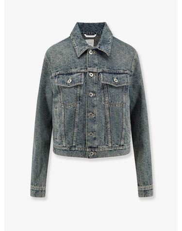 [해외직구][N85]디올 652V80A3K13 여성 자켓 블레이저 코트 패딩 DIOR Denim Jacket with Dior Oblique motif