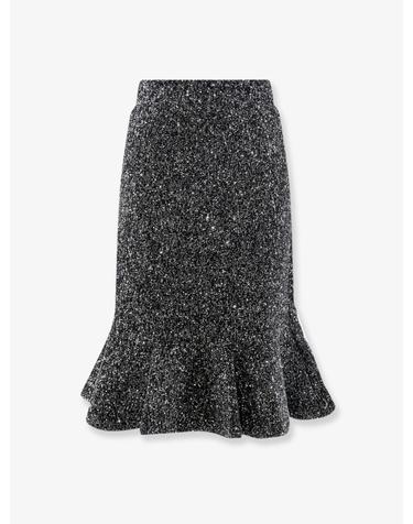 [해외직구][N85]디올 654J21A5I45 여성 스커트 치마 여성하의 DIOR Skirt with godets and all over sequin motif