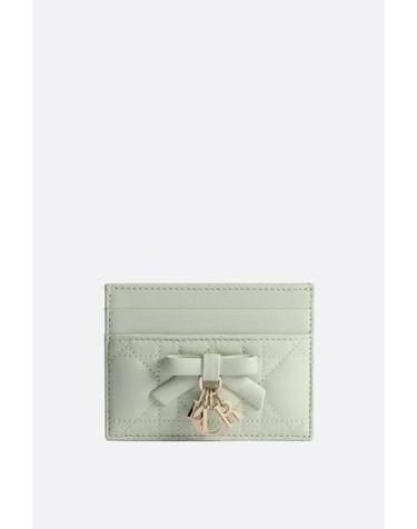 [해외직구][E32]디올 S2604OUQA05S 여성 카드지갑 DIOR Lady Dior Freesia Card Holder
