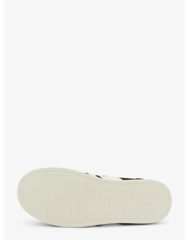 디올 [해외직구][N85]디올 KCK554TFS 여성 스니커즈 단화 운동화 DIOR Leather Ribbon sneakers with embroidered logo on the side 착용컷