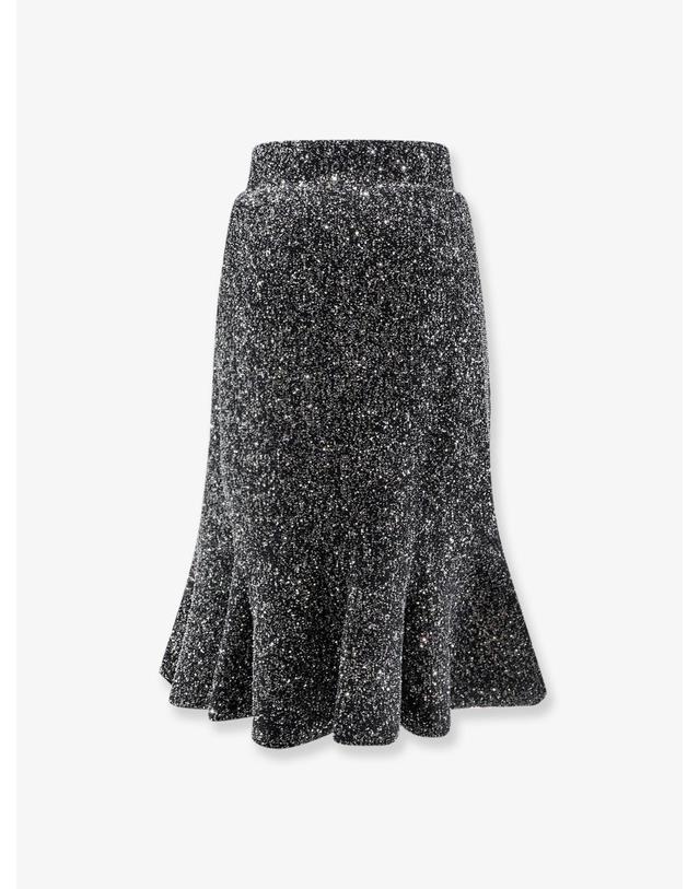 디올 [해외직구][N85]디올 654J21A5I45 여성 스커트 치마 여성하의 DIOR Skirt with godets and all over sequin motif 착용컷