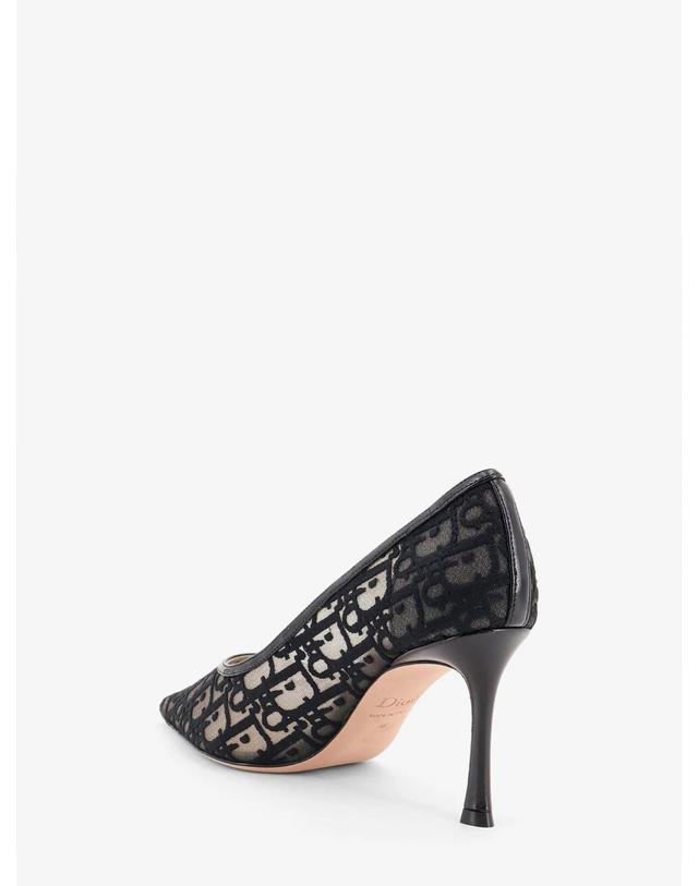 디올 [해외직구][N85]디올 KCV661OEN 여성 펌프스 슬링백 하이힐 DIOR Adiorable pump with black Dior Oblique emboidery 착용컷
