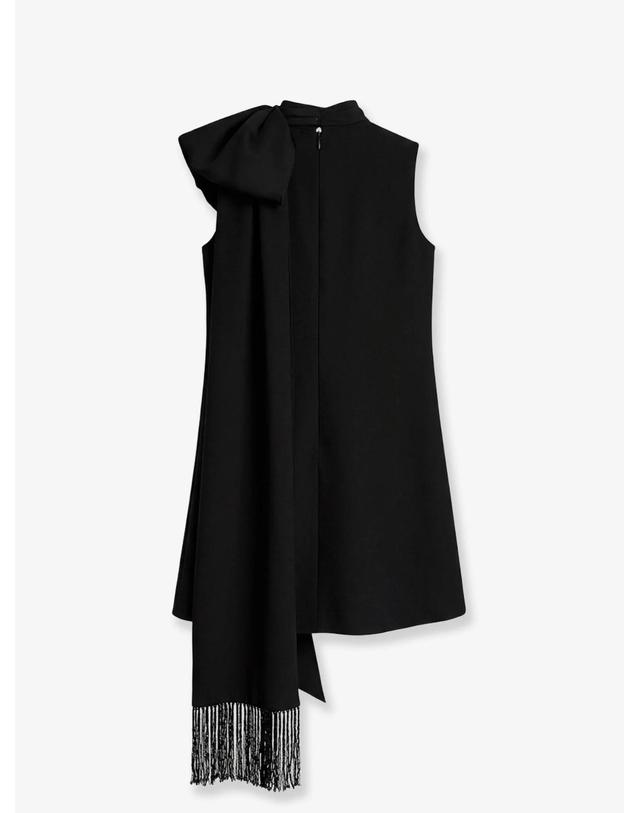 디올 [해외직구][N85]디올 651R16B1H22 여성 원피스 드레스 점프수트 DIOR Virgin wool and silk crepe dress 착용컷
