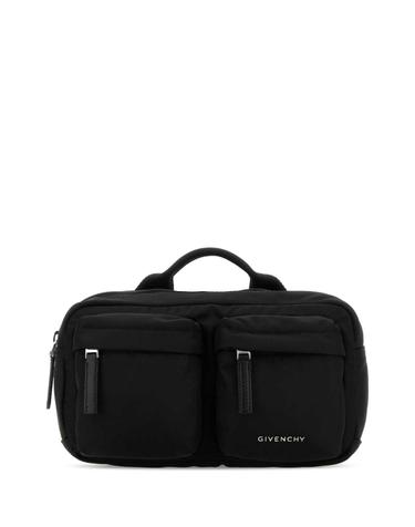 [해외직구][X45]지방시 BK50F8K1ZL 001 남성 힙색 벨트백 범백 Black fabric Essential U belt bag