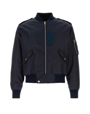 [해외직구][X45]지방시 BM01AZ14JD 410 남성 블레이저 봄버 캐주얼자켓 Navy blue nylon bomber jacket