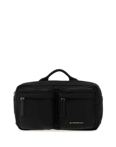 [해외직구][X45]지방시 BK50F8K1ZL 001 남성 힙색 벨트백 범백 Black fabric Essential U belt bag