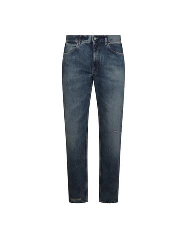 [해외직구][S27]지방시 BM51HB5YB6426 남성 데님 청바지 진 와이드진 스트레이트진 바지 플레어진 BLUE COTTON DENIM JEANS