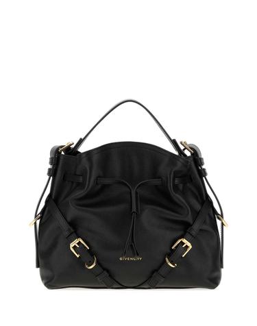 [해외직구][X45]지방시 BB518PB2AE 001 여성 숄더백 크로스백 버킷백 탑핸들백 Black leather small Voyou bucket bag