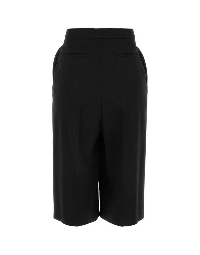 지방시 [해외직구][X45]지방시 BW515614QJ 001 여성 반바지 버뮤다팬츠 숏팬츠 쇼츠 Black wool bermuda shorts 착용컷