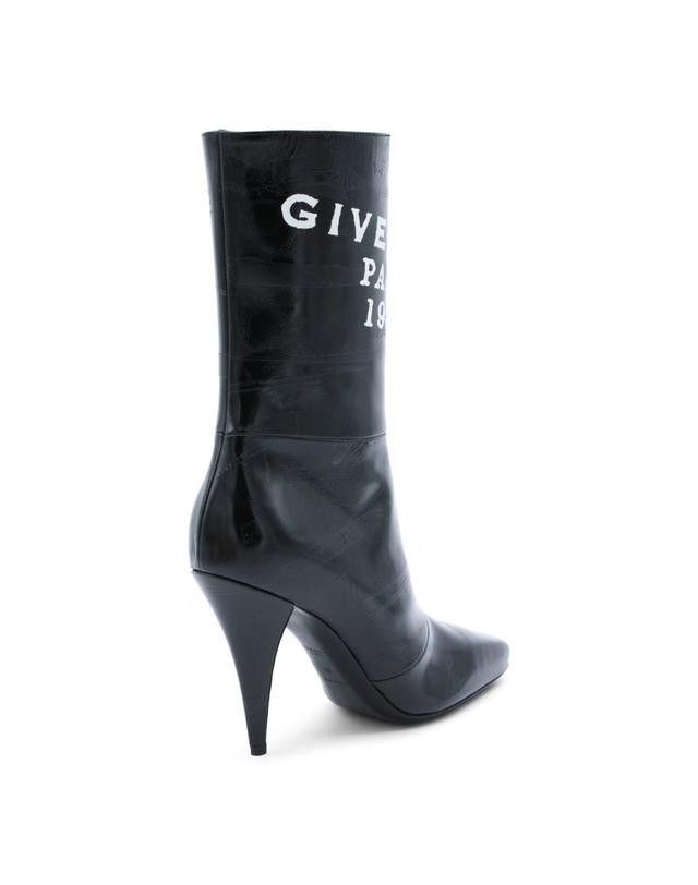 지방시 [해외직구][S27]지방시 BE605FE2FQ001 여성 부츠 부티 롱 미들 앵클부츠 첼시부츠 바이커부츠 워커 로고 BLACK LEATHER BOOTS 착용컷