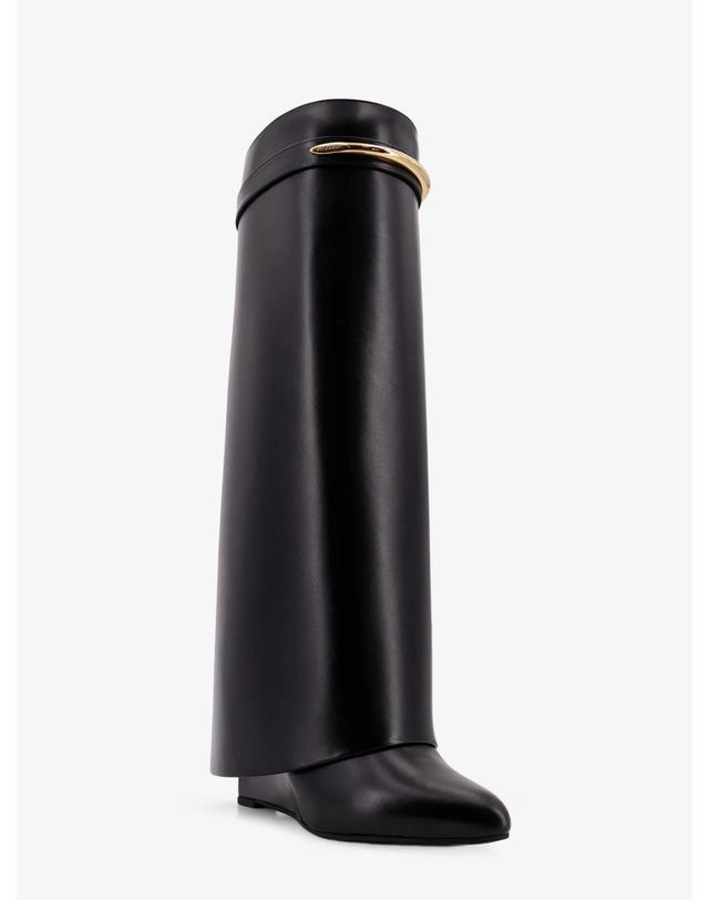 지방시 [해외직구][N85]지방시 BE703XE1J7 여성 부츠 부티 앵클 미들 롱 니하이 GIVENCHY Shark leather boots 착용컷