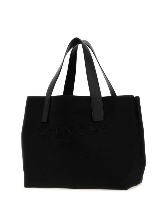 지방시 [해외직구][X45]지방시 BK50G4K21W 001 남성 토트백 쇼퍼백 크로스백 Black canvas Givenchy Cargo shopping bag 착용컷