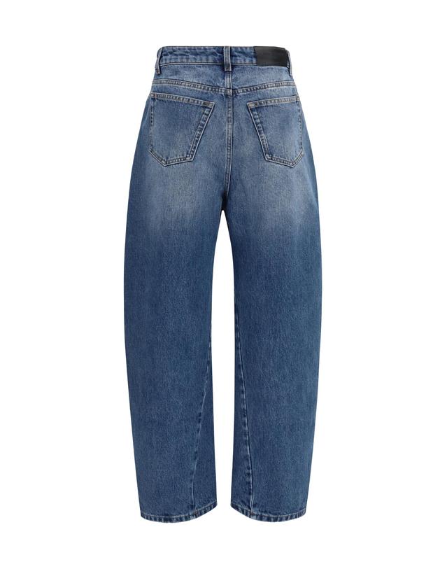 지방시 [해외직구][K68]지방시 BW51AE518S 452 여성 청바지 데님 진 데님진 Cocoon Jeans 착용컷