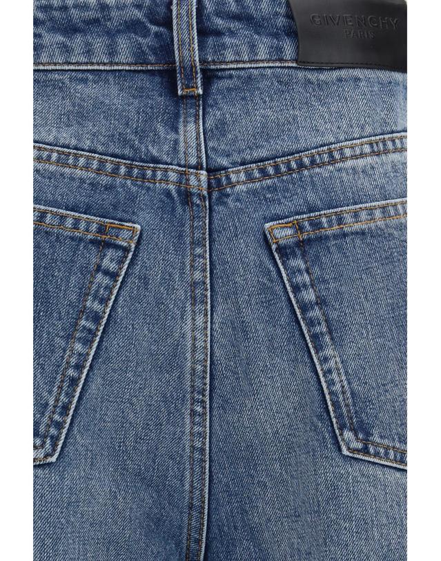 지방시 [해외직구][K68]지방시 BW51AE518S 452 여성 청바지 데님 진 데님진 Cocoon Jeans 착용컷