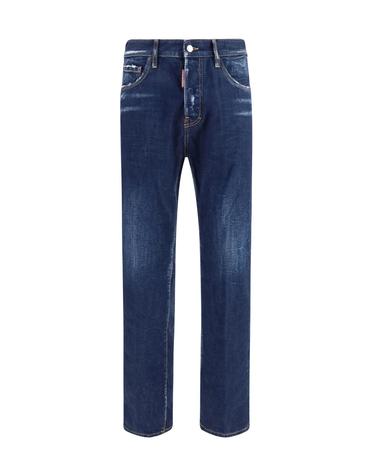 [해외직구][K68]디스퀘어드2 S71LB1772D30011 470 남성 청바지 데님 진 데님진 Straight leg denim Jeans
