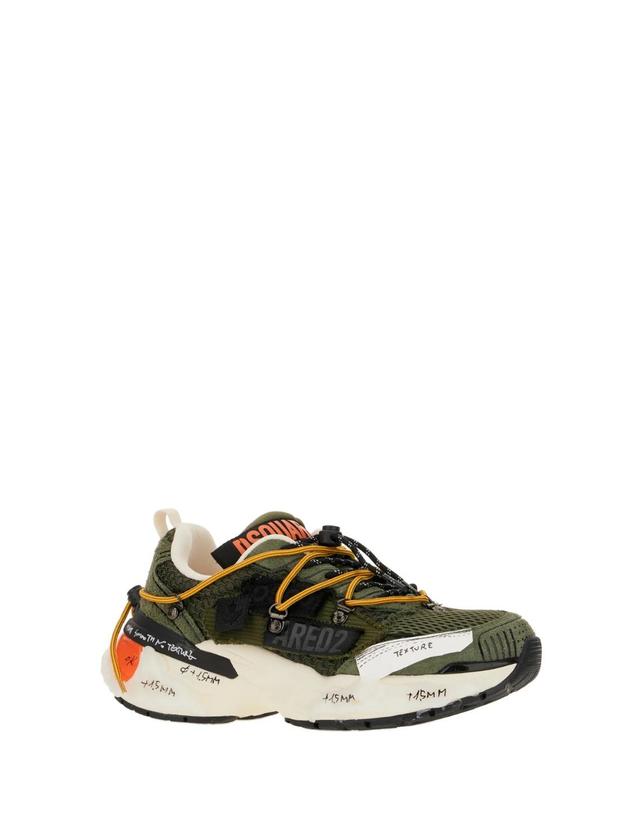 디스퀘어드2 [해외직구][W63]디스퀘어드2 SNM049923809082 8066 남성 스니커즈 슬립온 Sneakers Faster in rete e pelle 착용컷
