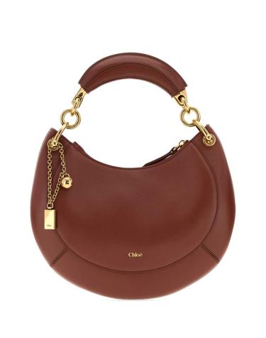 [해외직구][X45]끌로에 CH26AS921S60 26P 여성 토트백 쇼퍼백 탑핸들백 핸드백 Brick leather ChloA Banana handbag