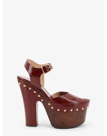 [해외직구][N85]끌로에 CH26A20SWF 여성 펌프스 슬링백 하이힐 CHLOE Meret sandals with oversized platform