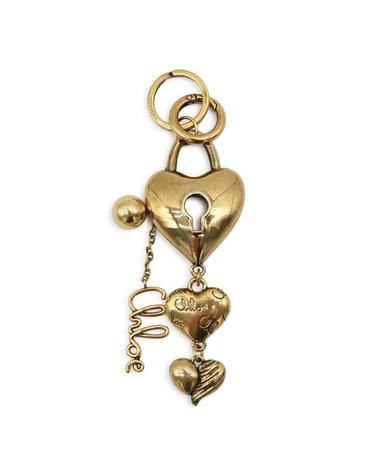 [해외직구][B47]끌로에 CH26AK260CB79DA 여성 키링 키홀더 GOLD METAL KEY RING