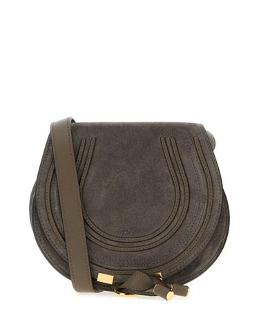 [해외직구][X45]끌로에 CH26WS680P37 031 여성 크로스백 숄더백 미니백 탑핸들백 Dark grey suede Marcie crossbody bag