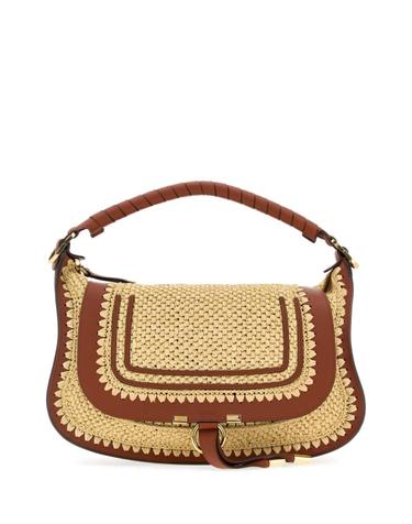 [해외직구][X45]끌로에 CH26US882R60 26M 여성 토트백 쇼퍼백 탑핸들백 핸드백 Raffia small Marcie shoulder bag