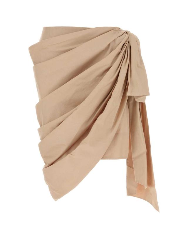 [해외] [X45]끌로에 CH26UJU76141 287 여성 스커트 치마 롱 미디 미니스커트 Skin pink poplin skirt FGZJXX00510