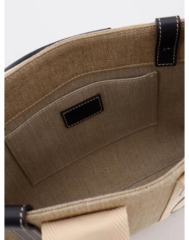 끌로에 [해외직구][N85]끌로에 CHC22AS397I26 여성 크로스백 숄더백 쇼퍼백 CHLOE Woody linen canvas and leather tote bag 착용컷